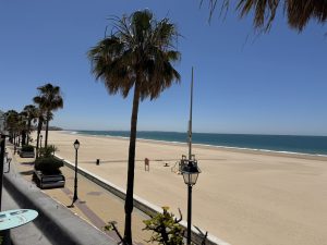 Der Strand von Rota - völlig überfüllt