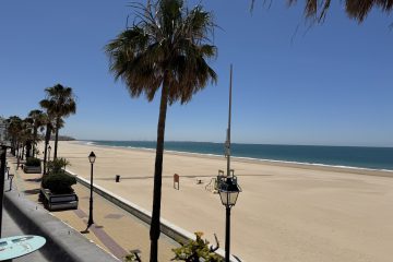 Der Strand von Rota - völlig überfüllt