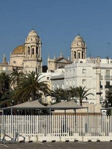 Erster Blick auf die Kathedrale