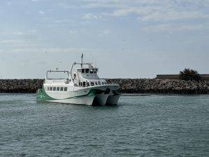 Da kommt unsere Fähre