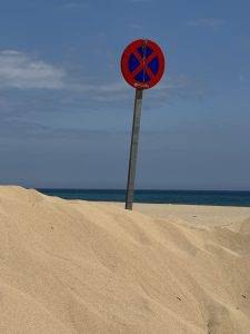 Der Sand verschlingt alles