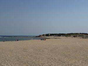 Nicht viel los am Strand