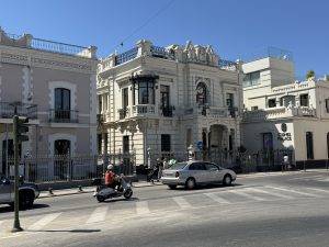 Schöne Häuser prägen das Stadtbild