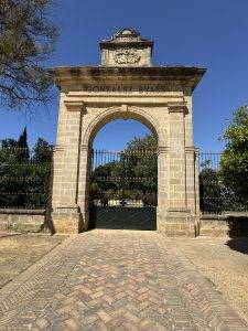 Eingangsportal zu den Bodegas