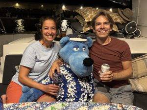 Sonja (D) und Stefan (AT) von der SY Dawn