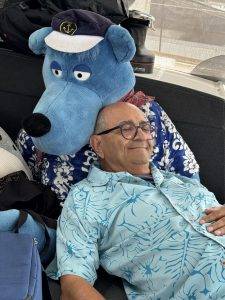 Mansoor und der Käpt‘n halten Siesta