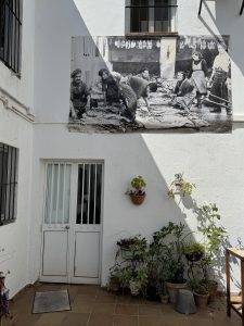 Innenhof - hier wurde früher geschlachtet