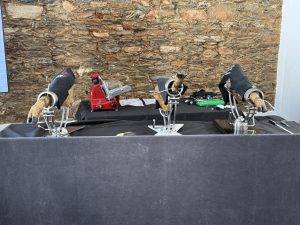 Drei Schinken zur Auswahl