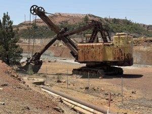 Alter Schaufelbagger