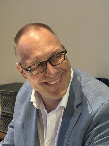 Ebenso glücklicher Brautvater Jens