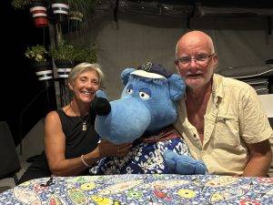 Angelika und Thomas (D) von der Manatee