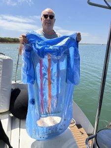 Wieder ein Stück weniger Müll im Wasser