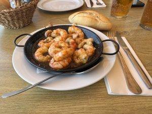 IMG_6482 Gambas mit Knoblauch