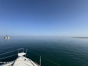 Bei Hochwasser ist alles überflutet