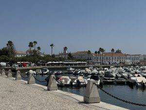 In die Marina dürfen wir nicht rein