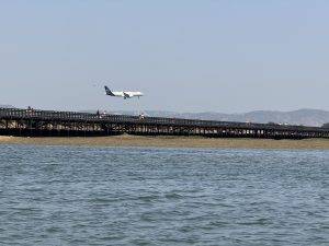 Kurz vor der Landebahn