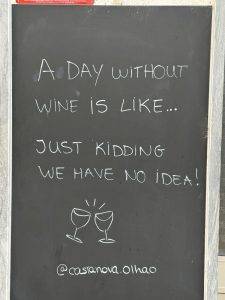 Winetasting bei Vasta Nova