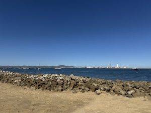 Blick zur Ilha do Farol