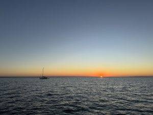 Völlig überfüllter Ankerplatz