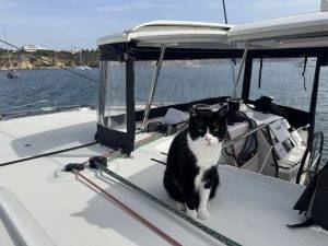 Aufwämern auf dem Oberdeck