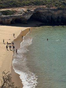 Netter kleiner Strand