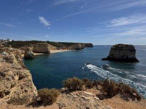 Blick zum Leixão das Gaivotas und den Stränden