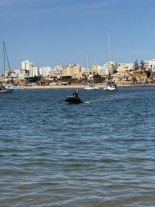 Mein Wassertaxi kommt