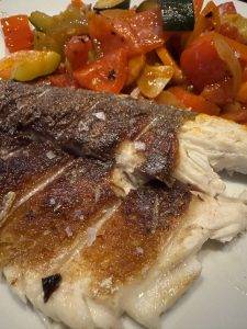 Dorade vom Bordgrill