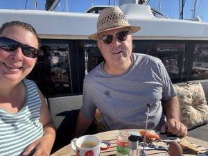 Heute mal im Frontcockpit