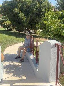 Warteposition beim Minigolf