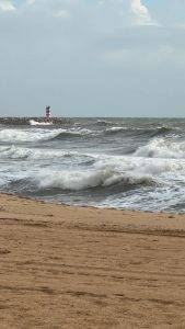 Sturm Claudia fegt über die Algarve