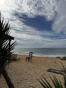 Nicht viel los am Strand