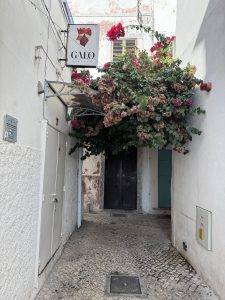 Im Sommer saßen wir hier noch im Restaurant