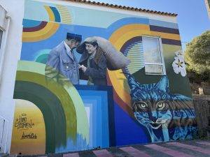 Streetart am Wegesrand