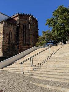 Treppe zum Café Ingles