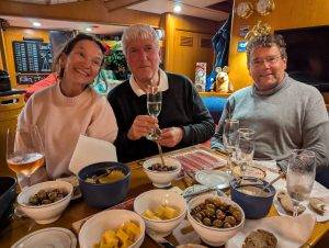 Martina, Guido und Wolfgang