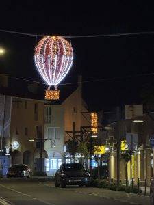 Weihnachtsdeko by night