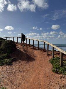 Kraxeln zum Aussichtspunkt