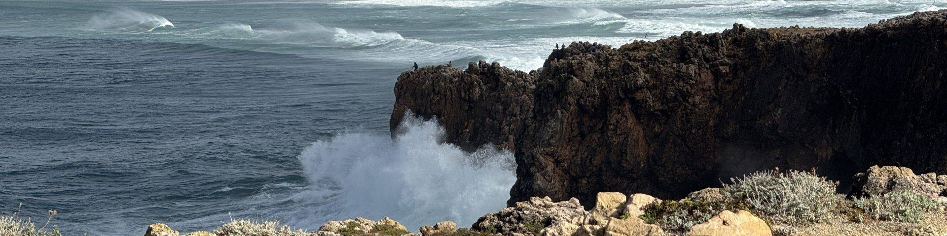 Blick zum Praia da Bordeira