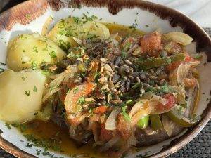 Thunfisch nach Portugiesischer Art