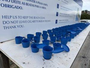 Tolle Idee - Strandaschenbecher