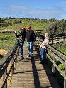 Blick auf die Klippen