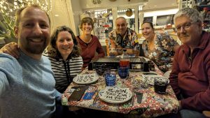 Jahresabschuss in geselliger Runde