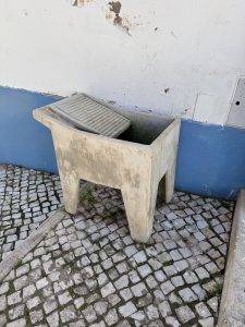 Antike Waschmaschine