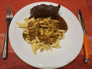 Schlechtwetteressen - Rinderrouladen mit Spätzle