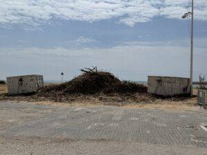 Zwischendurch an den Strand