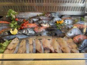 Und toller Fisch