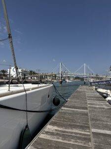 Anmeldung in der Marina