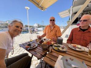 Lunch mit Marcie und David