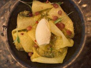 Ananas-Carpaccio